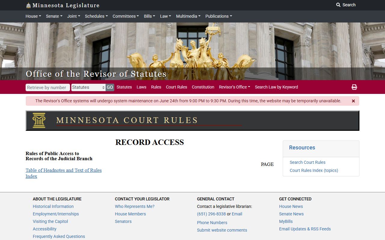Aitkin County court records remote public access rules