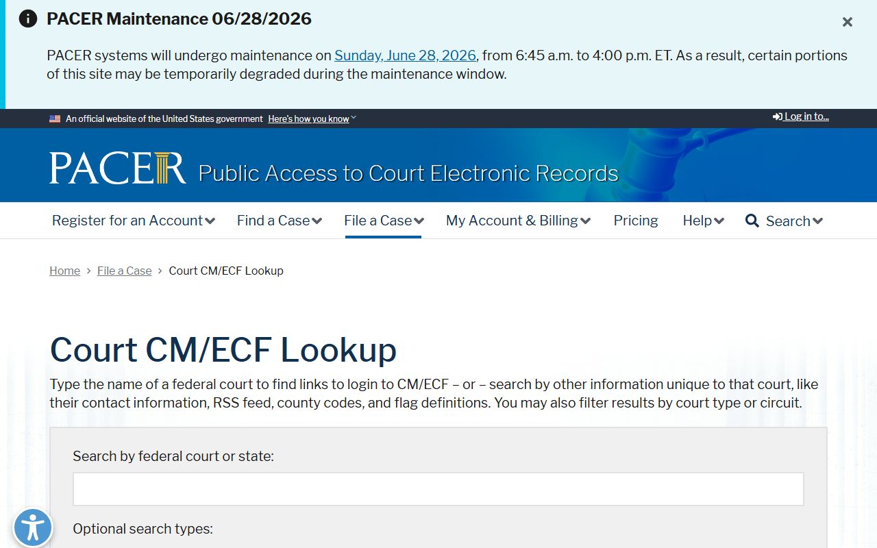 Aitkin County District Court records PACER court lookup